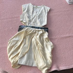 Sally Lapointe Dress with Cutouts